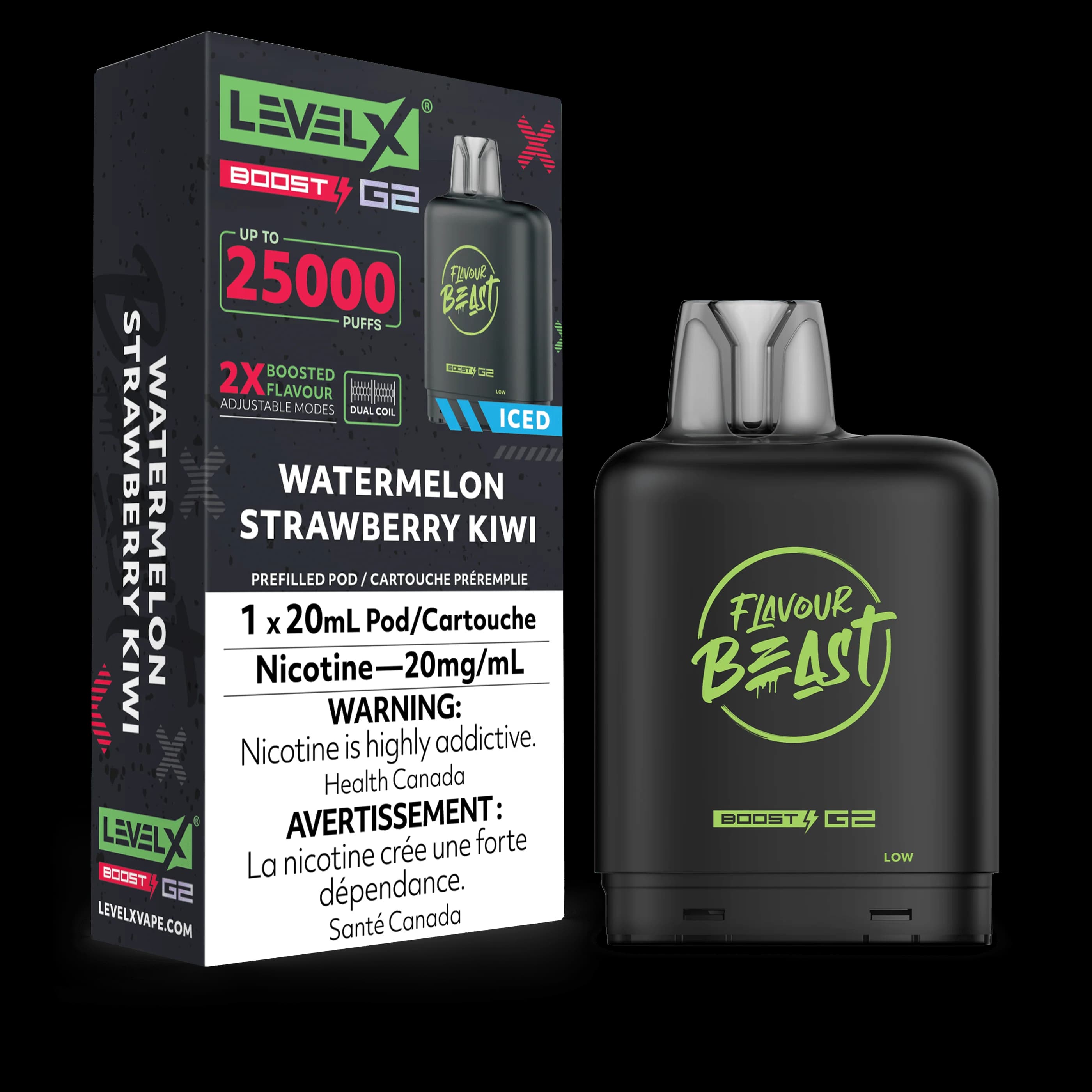 Flavour Beast 25K — Strawberry Kiwi Ice
