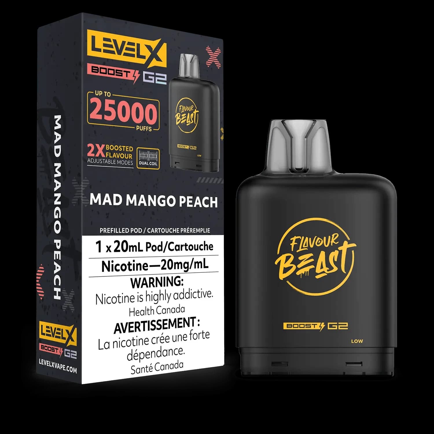 Flavour Beast 25K — Mango Peach Ice